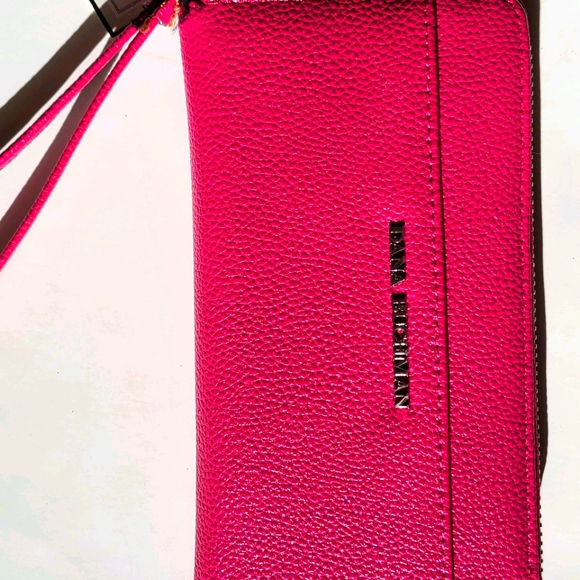 Dana Buchman Pink Clutch, Wristlet, Wallet - Picture 4 of 5
